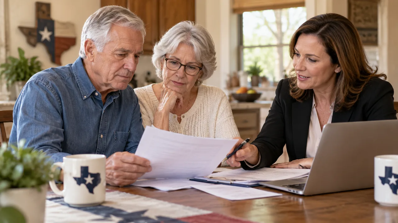 Older couple representing Texas Medicaid and assisted living planning