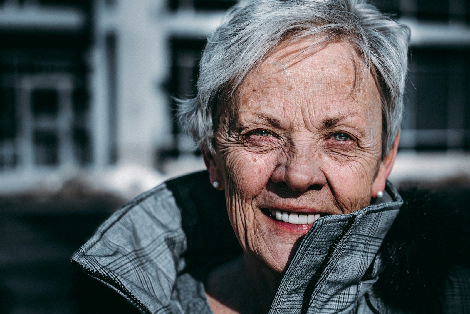 Older woman representing post-stroke communication and aphasia support